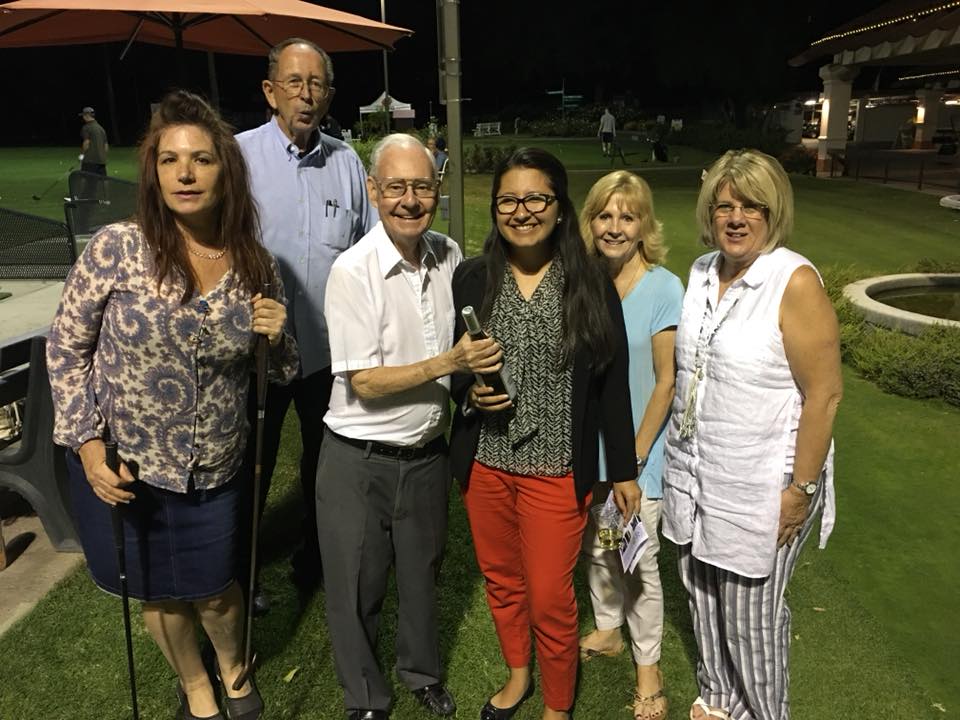 Arianna Fajardo Wins Chino Rotary Club Putting Contest